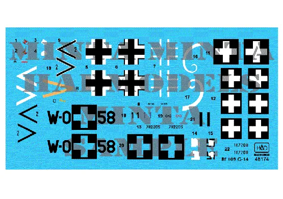 Bf 109G-14 1:48