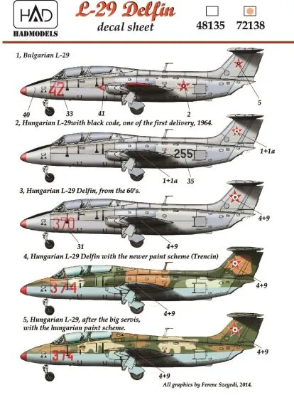 L-29 Delfin part.1 1:72