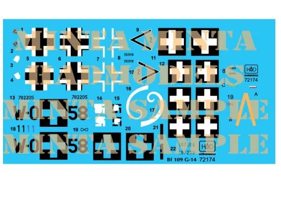 Bf 109G-14 1:72