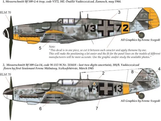 Bf 109G-6/G-14 1:72