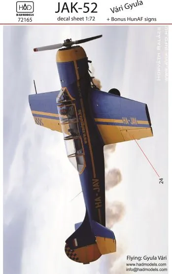 Yak-52 Gyula Vari 1:72