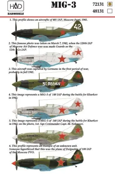 MiG-3 part.3 1:72