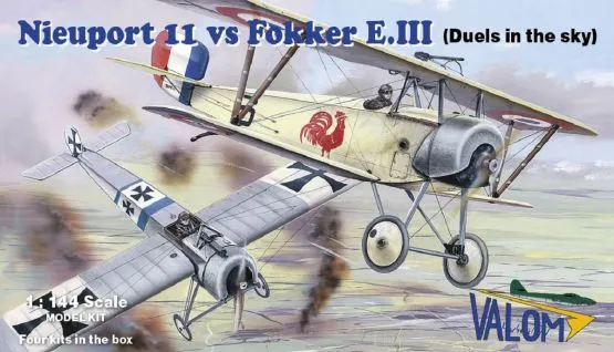 Nieuport 11 vs. Fokker E.III 1:144 Nieuport 11 vs. Fokker E.III 1:144