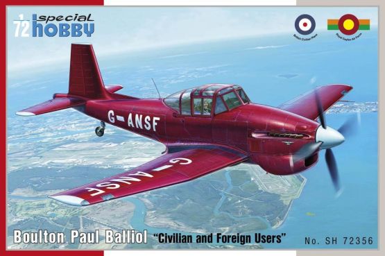 Boulton Paul Balliol - Civilian & Foreign Users 1:72