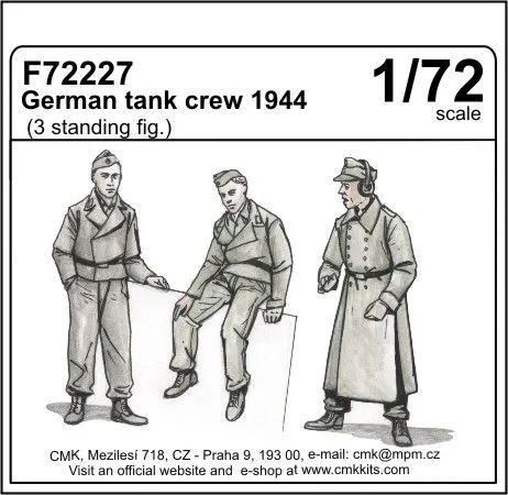 German tank crew 1944 1:72