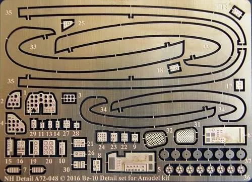 Beriev Be-10 Detail Set for AModel 1:72