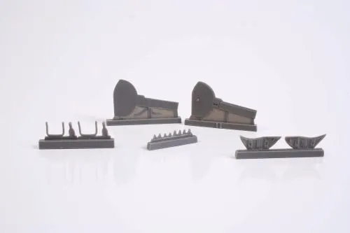 A6M5c Zero Correction Undercarriage Doors Set 1:32