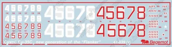 Su-35S - new generation of the Flanker 1:48