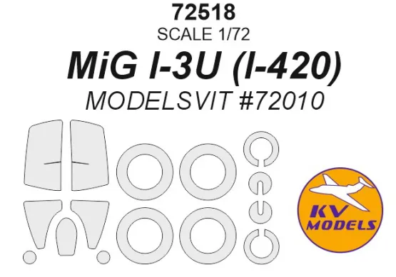 I-3U (I-420) mask for Modelsvit 1:72
