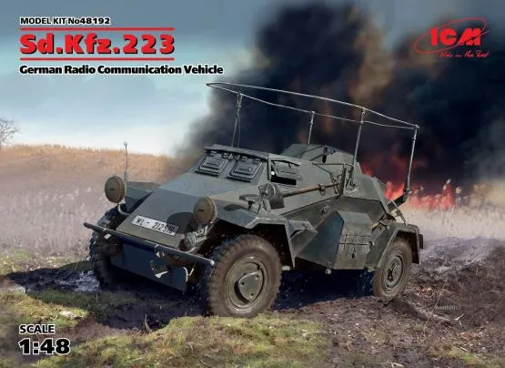 Sd.Kfz.223 - German Radio Communication Vehicle 1:48