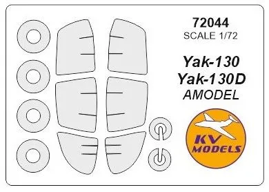 Yak-130 mask for Amodel 1:72