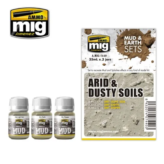 Arid & Dusty Soils set