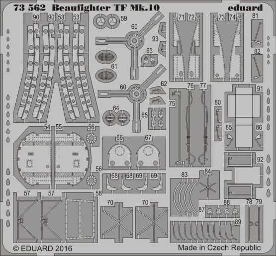 Beaufighter TF Mk.10 P.E. for Airfix 1:72