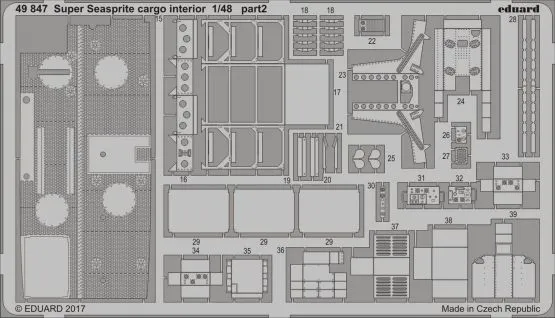 Super Seasprite cargo interior 1:48