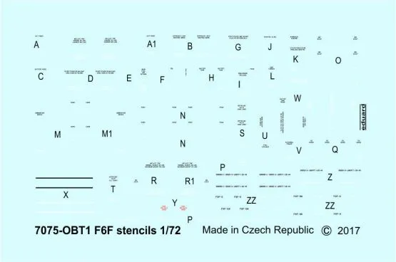 F6F stencils 1:72