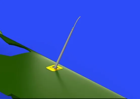 Luftwaffe FuG 16 antennas 1:48