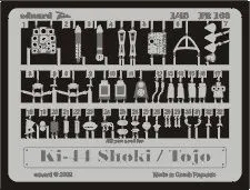 Ki-44 Tojo P.E. for Hasegawa - Zoom 1:48