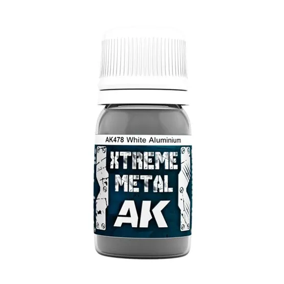 Xtreme Metal White Aliminium 30ml