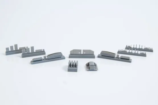 Ki-84-I (Ko) Hayate - Armament Set for Hasegawa 1:72 Ki-84-I (Ko) Hayate - Armament Set for Hasegawa 1:72