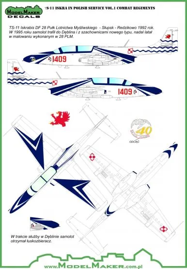 TS-11 Iskra in Polish service vol.1 1:48