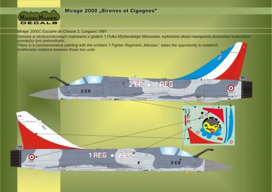 Mirage 2000C Sirenes et Cigognes 1:48