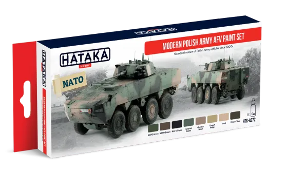 Polish Modern Army AFV paint set Polish Modern Army AFV paint set