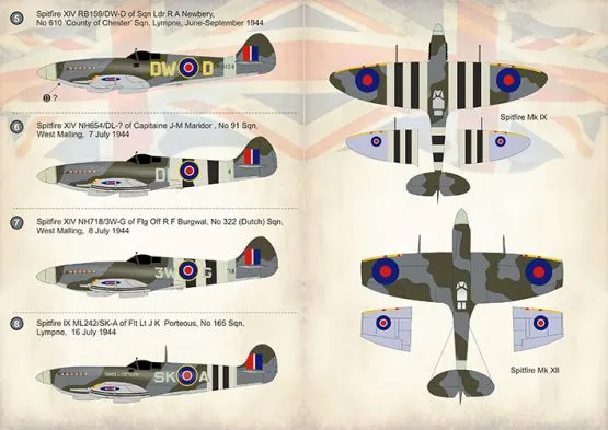 Supermarine Spitfire V1 Flying Bomb Aces 1:72