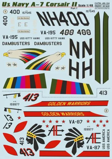 A-7 Corsair ll - US Navy Part.1 1:48