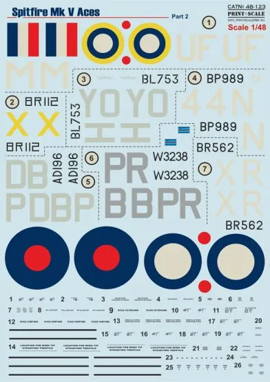 Spitfire Mk.V Aces Part.2 1:48