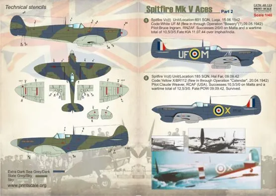 Spitfire Mk.V Aces Part.2 1:48