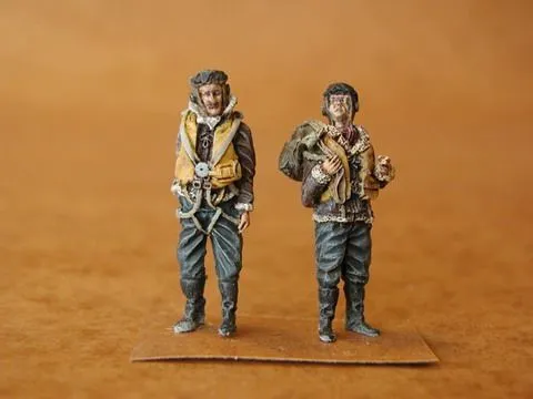 RAF Pilots before Flight WW II 1:48