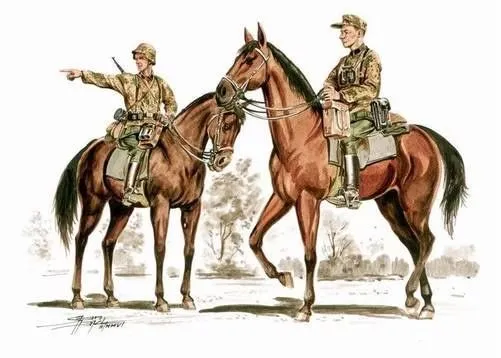 Wehrmacht mounted infantry set 1:72