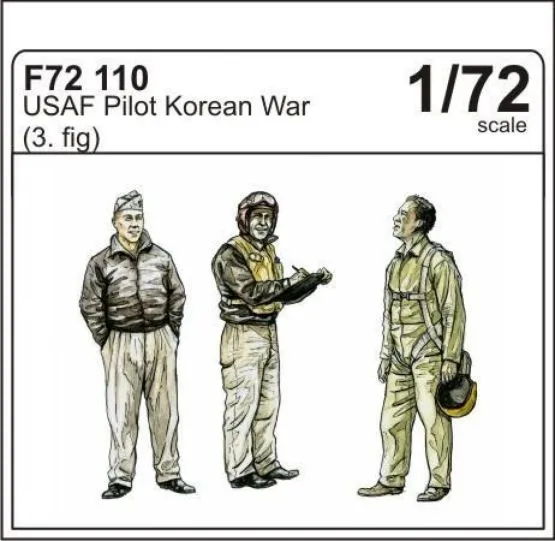 USAF Pilots Korea War 1:72