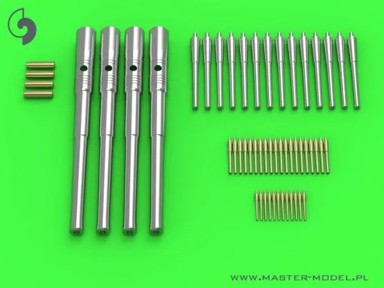 Japanese IJN Mikasa armament barrels 1:200