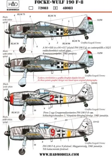 Fw 190F-8 Hungary winter 1944-45 1:48