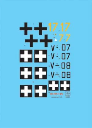 Bf 109F-4/b Hungary AF 1:48