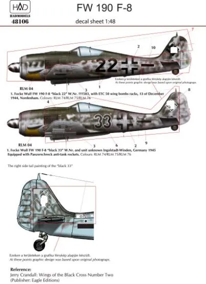 Fw 190F-8 Nordenham & Ingolstadt 1:48