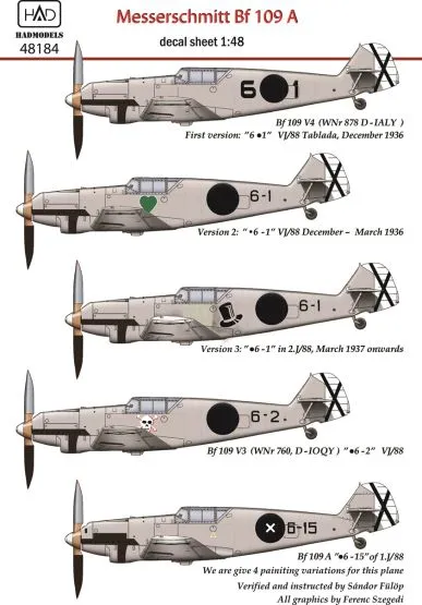 Bf 190A The First Aircraft in Spain 1:48