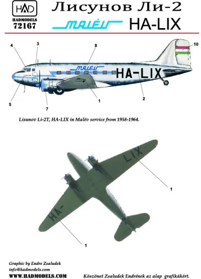 Li-2 Malev 1:72