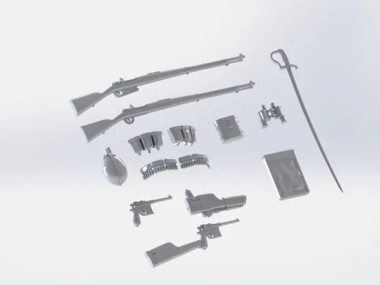 Turkich Infantry Weapons & Equipment WWII 1:35