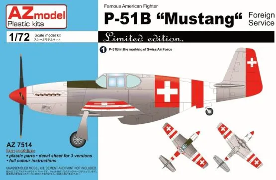 P-51B Mustang - Foreign Service 1:72