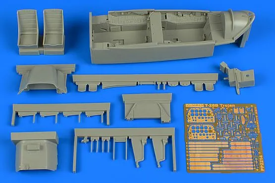T-28B Trojan cockpit set - trainer version 1:32