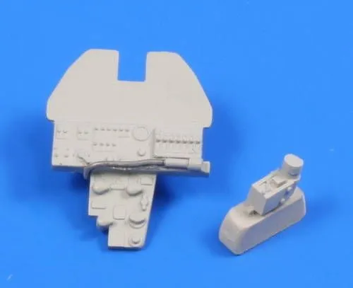 P-40E Instrument panel with gun sight for Hasegawa 1:32