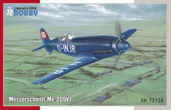 Messerschmitt Me 209V-1 1:72