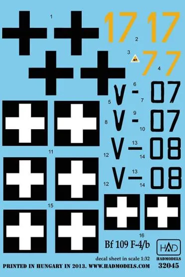 Messerschmitt Bf 109 F-4/b 1:32