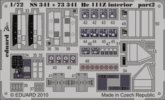 He 111Z interion S.A. for Hasegawa 1:72