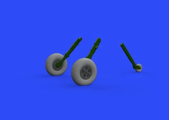 Spitfire Mk. IX wheels - 5 spoke 1:32 Spitfire Mk. IX wheels - 5 spoke 1:32