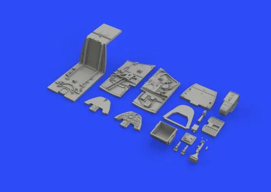 Bf 109G-4 cockpit für Eduard 1:48
