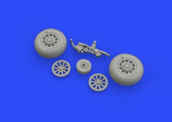 P-51D wheels 1:48