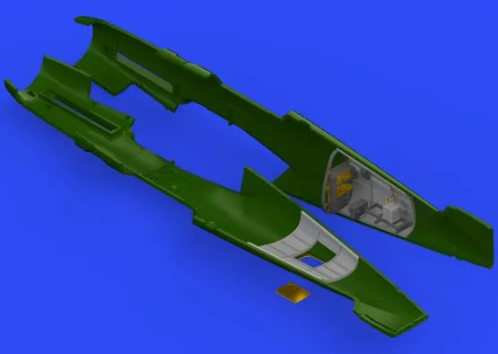 Bf 109F radio compartment for Eduard 1:48